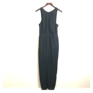 BCBGeneration black back less jumpsuit size 6